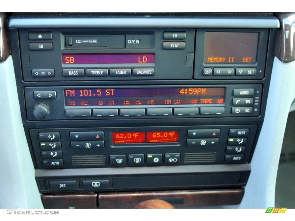 1998 BMW 7 Series 740iL Sedan Controls Photos