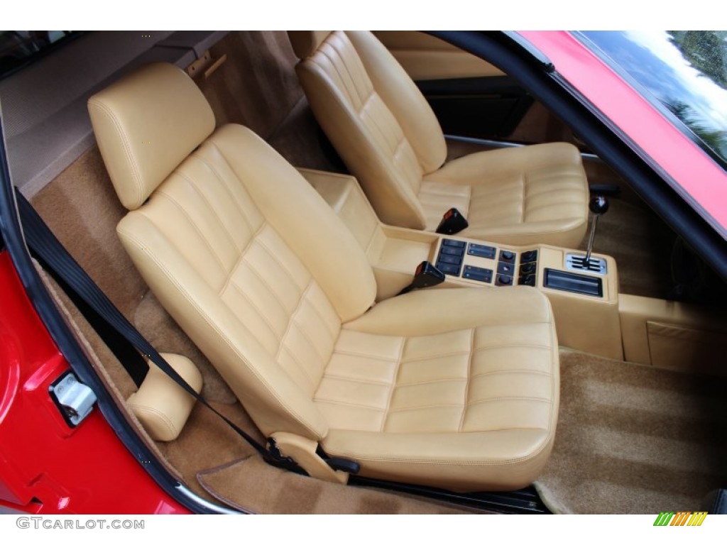 Tan Interior 1989 Ferrari 328 GTB Photo #74852795