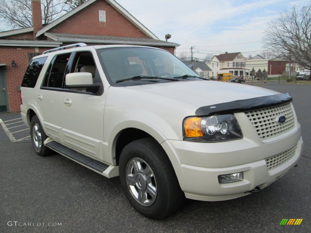 2006 Expedition Limited 4x4 - Cashmere Tri-Coat Metallic / Medium Parchment photo #11