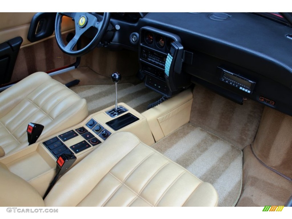1989 Ferrari 328 GTB Interior Color Photos