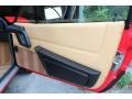 1989 Ferrari 328 Tan Interior Door Panel Photo