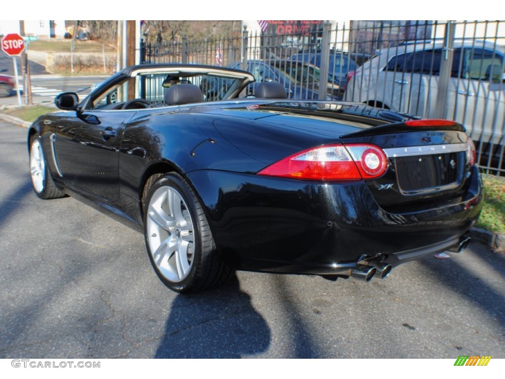 Ultimate Black 2009 Jaguar XK XKR Convertible Exterior Photo #74853129