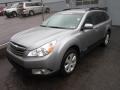 2011 Steel Silver Metallic Subaru Outback 2.5i Premium Wagon  photo #2