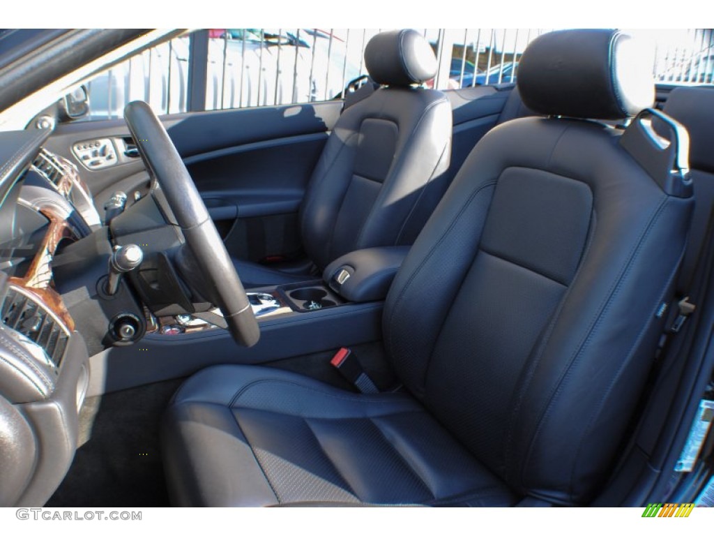 2009 Jaguar XK XKR Convertible Front Seat Photo #74853310