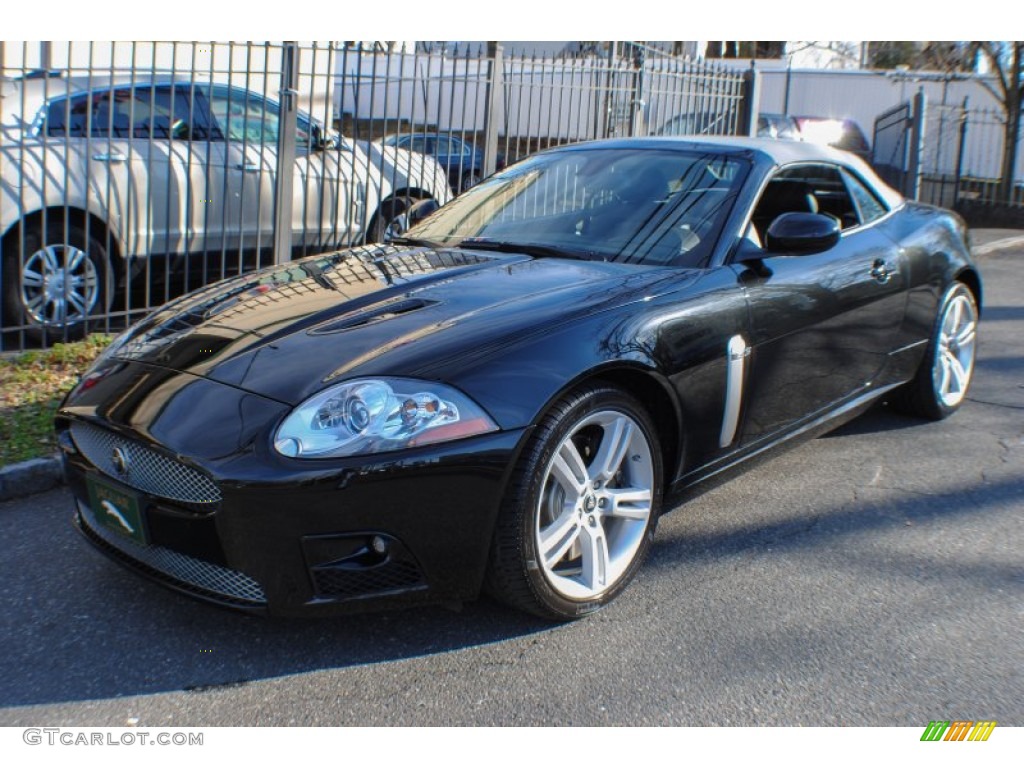 Ultimate Black 2009 Jaguar XK XKR Convertible Exterior Photo #74853497