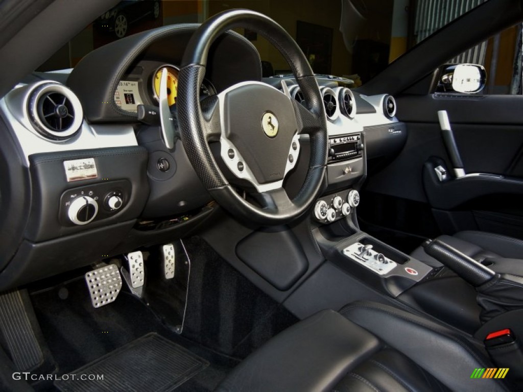2005 Ferrari 612 Scaglietti F1A Nero Dashboard Photo #74853842