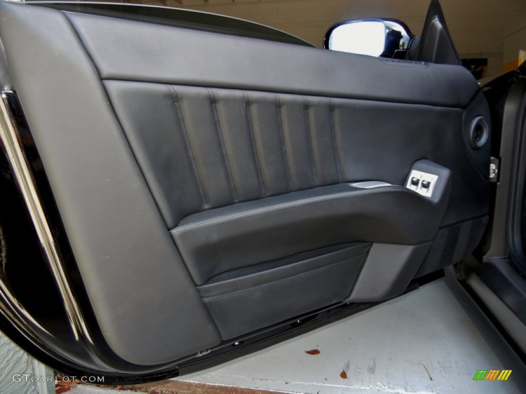 2005 Ferrari 612 Scaglietti F1A Nero Door Panel Photo #74854060