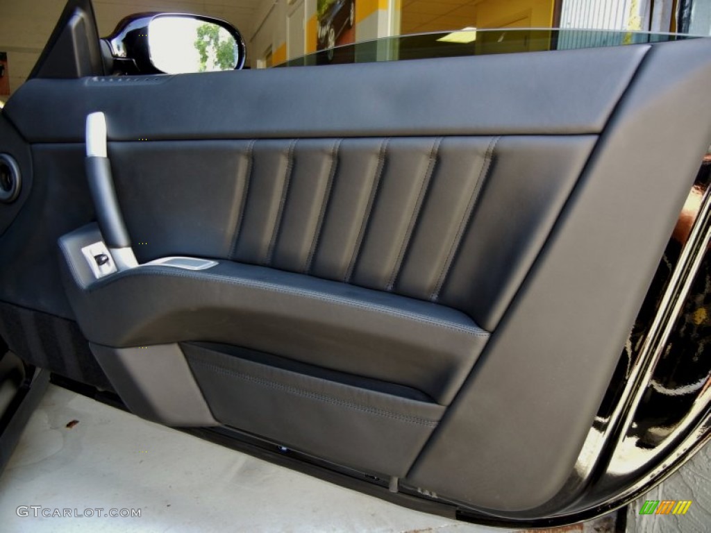 2005 Ferrari 612 Scaglietti F1A Nero Door Panel Photo #74854075