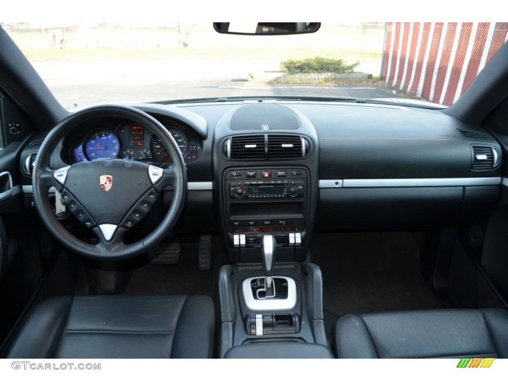 2008 Porsche Cayenne Tiptronic Black Dashboard Photo #74854319
