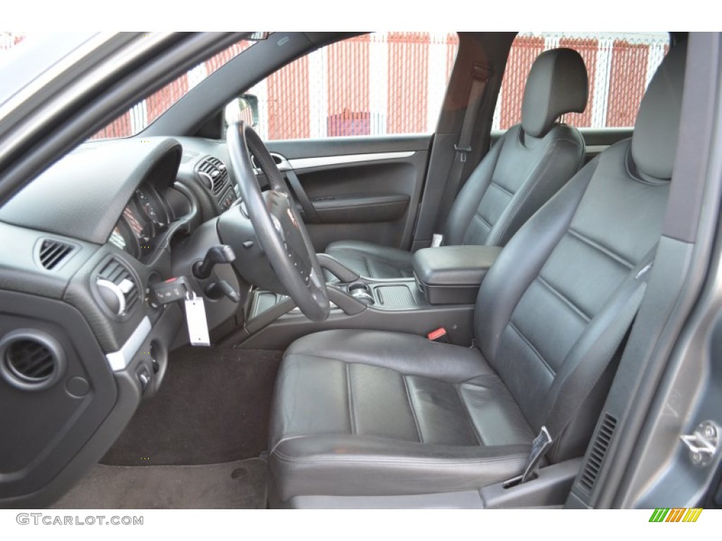 Black Interior 2008 Porsche Cayenne Tiptronic Photo #74854331