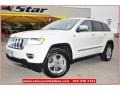 2011 Stone White Jeep Grand Cherokee Overland 4x4  photo #1