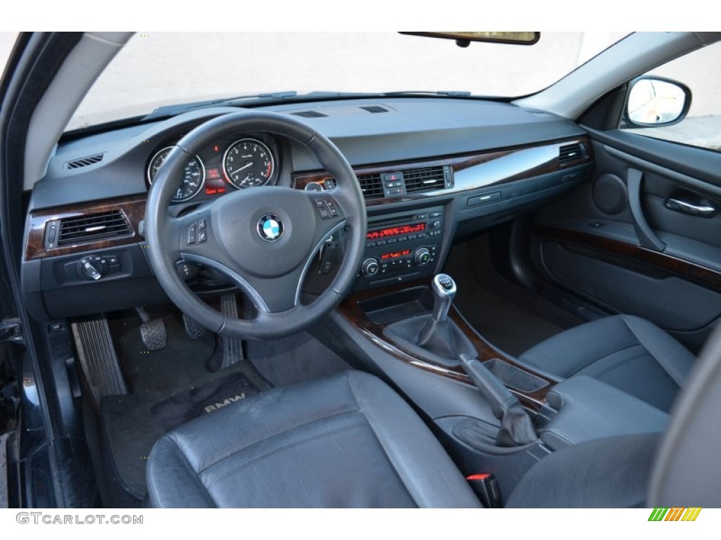 2010 3 Series 328i xDrive Coupe - Jet Black / Black photo #10