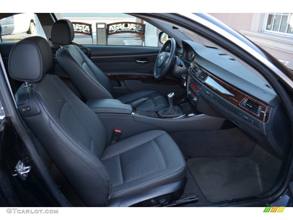 2010 3 Series 328i xDrive Coupe - Jet Black / Black photo #11
