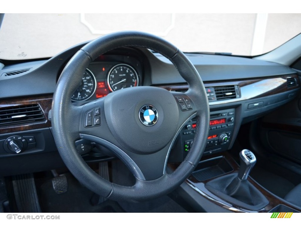 2010 3 Series 328i xDrive Coupe - Jet Black / Black photo #13