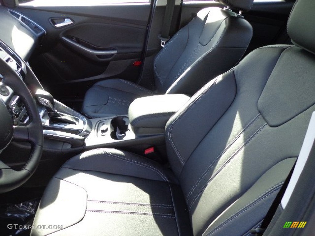 2013 Ford Focus Titanium Sedan Front Seat Photo #74856425