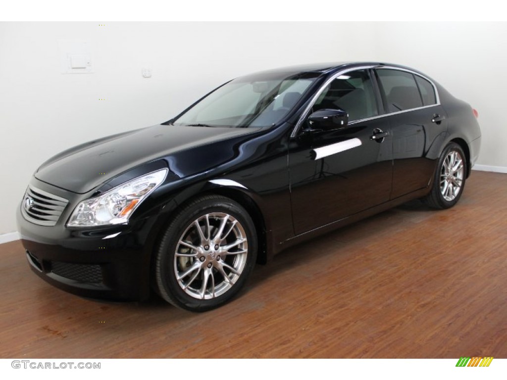 Black Obsidian 2009 Infiniti G 37 Journey Sedan Exterior Photo #74856986