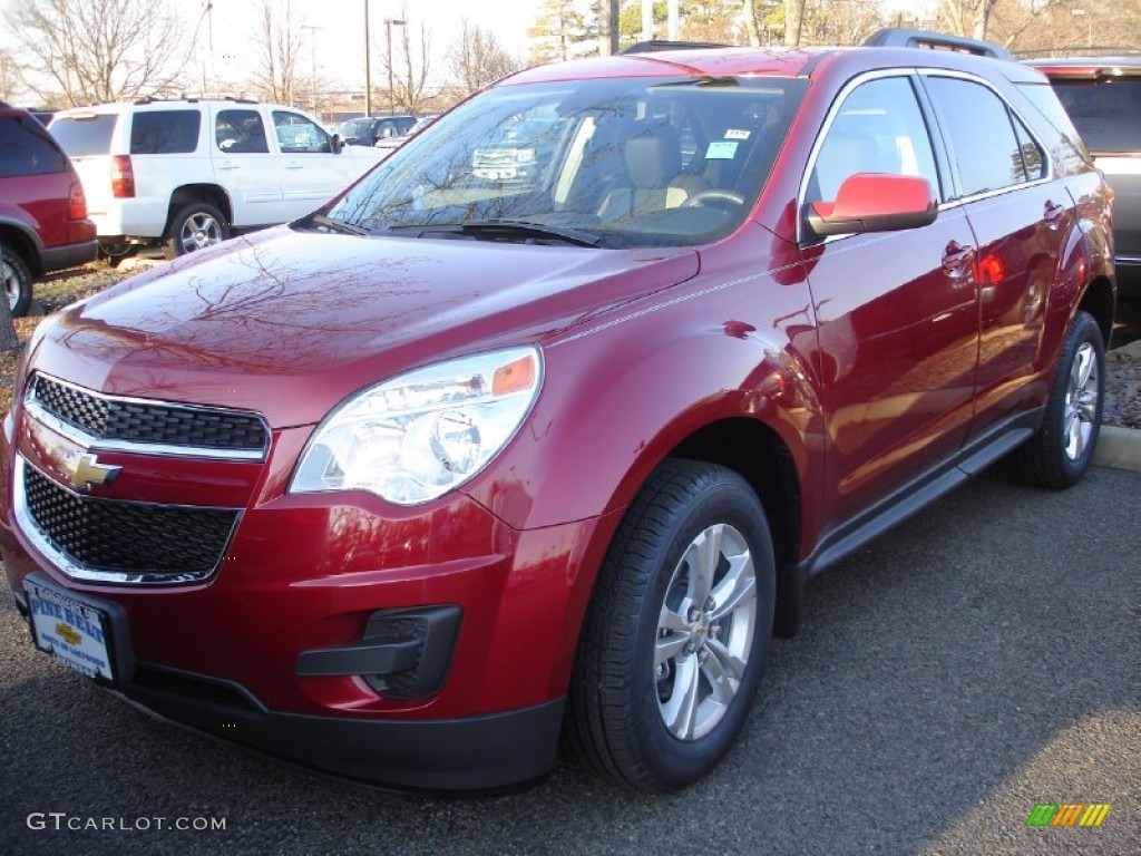 2013 Equinox LT - Crystal Red Tintcoat / Light Titanium/Jet Black photo #1