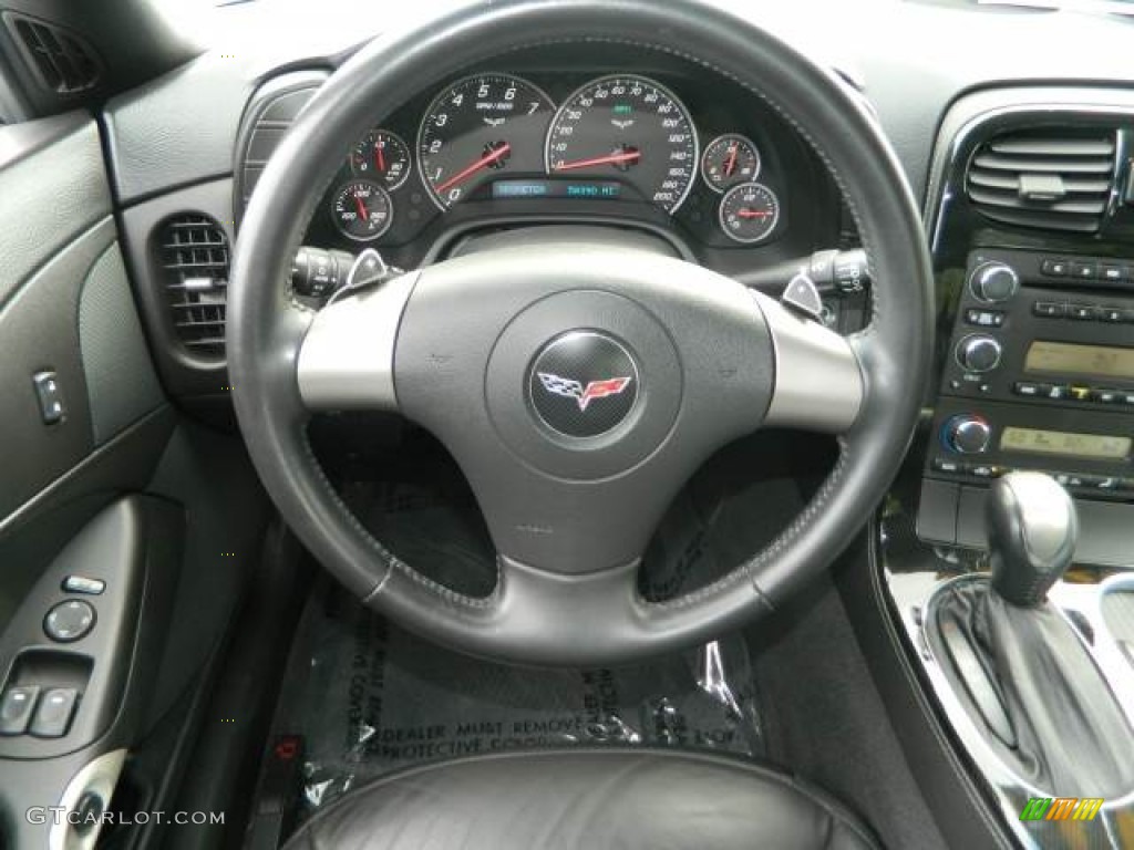 2008 Corvette Coupe - Jetstream Blue Metallic / Ebony photo #7