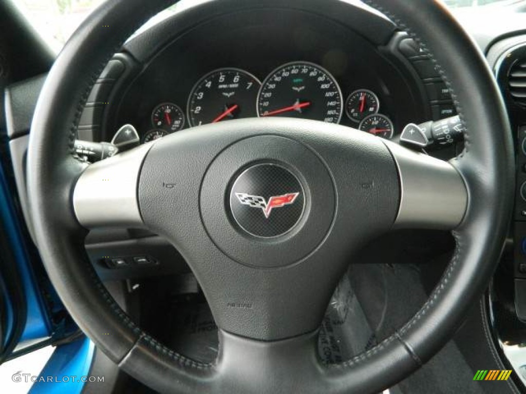 2008 Corvette Coupe - Jetstream Blue Metallic / Ebony photo #16