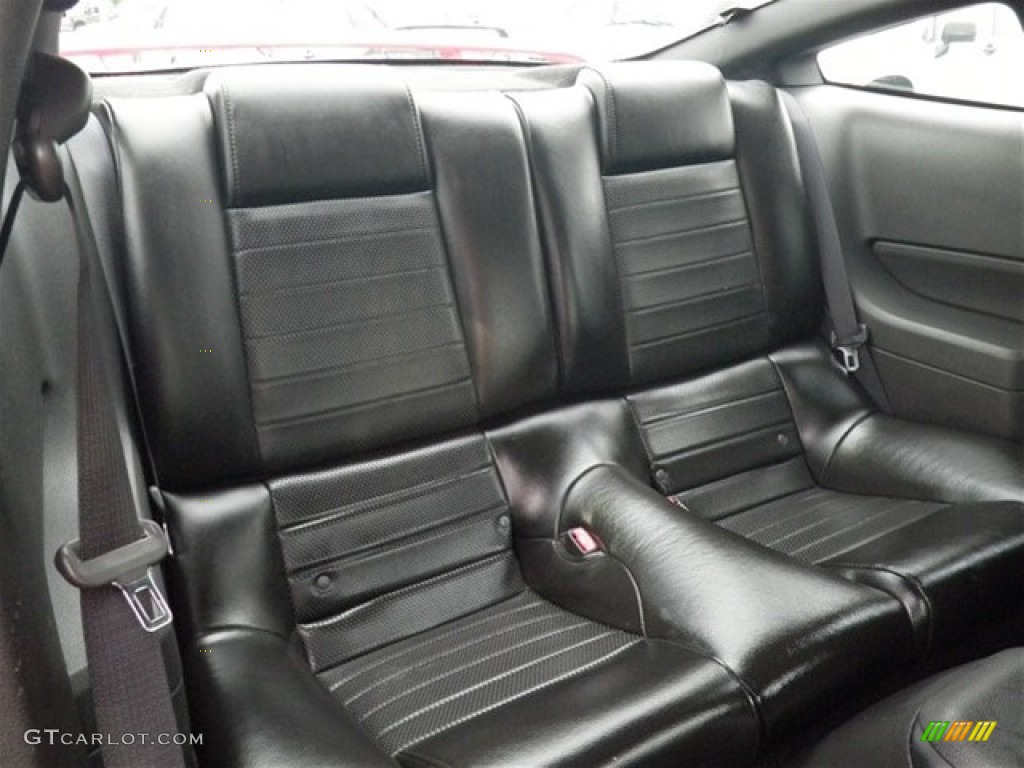 2006 Ford Mustang GT Premium Coupe Rear Seat Photo #74857964