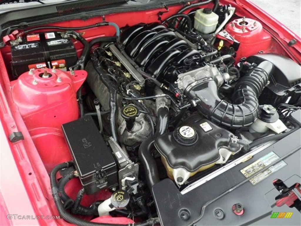2006 Ford Mustang GT Premium Coupe 4.6 Liter SOHC 24-Valve VVT V8 Engine Photo #74858215