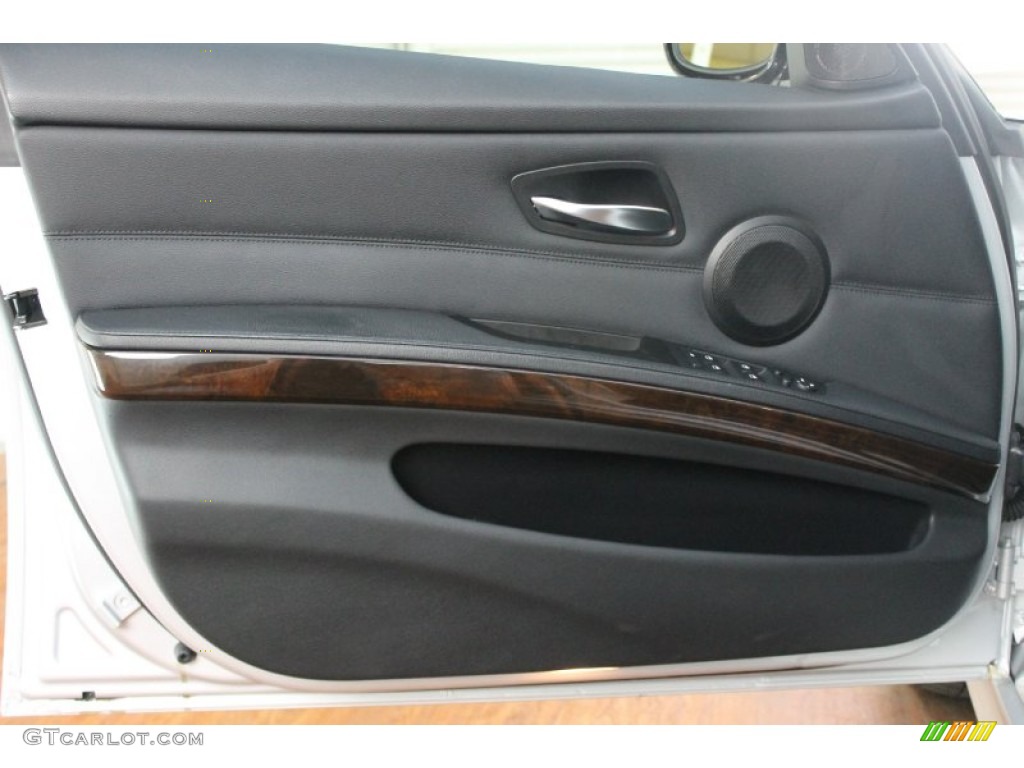 2011 3 Series 335i Sedan - Titanium Silver Metallic / Black photo #13
