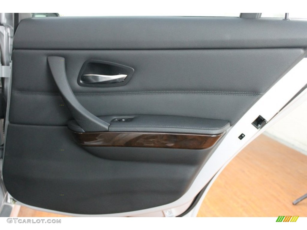 2011 3 Series 335i Sedan - Titanium Silver Metallic / Black photo #16