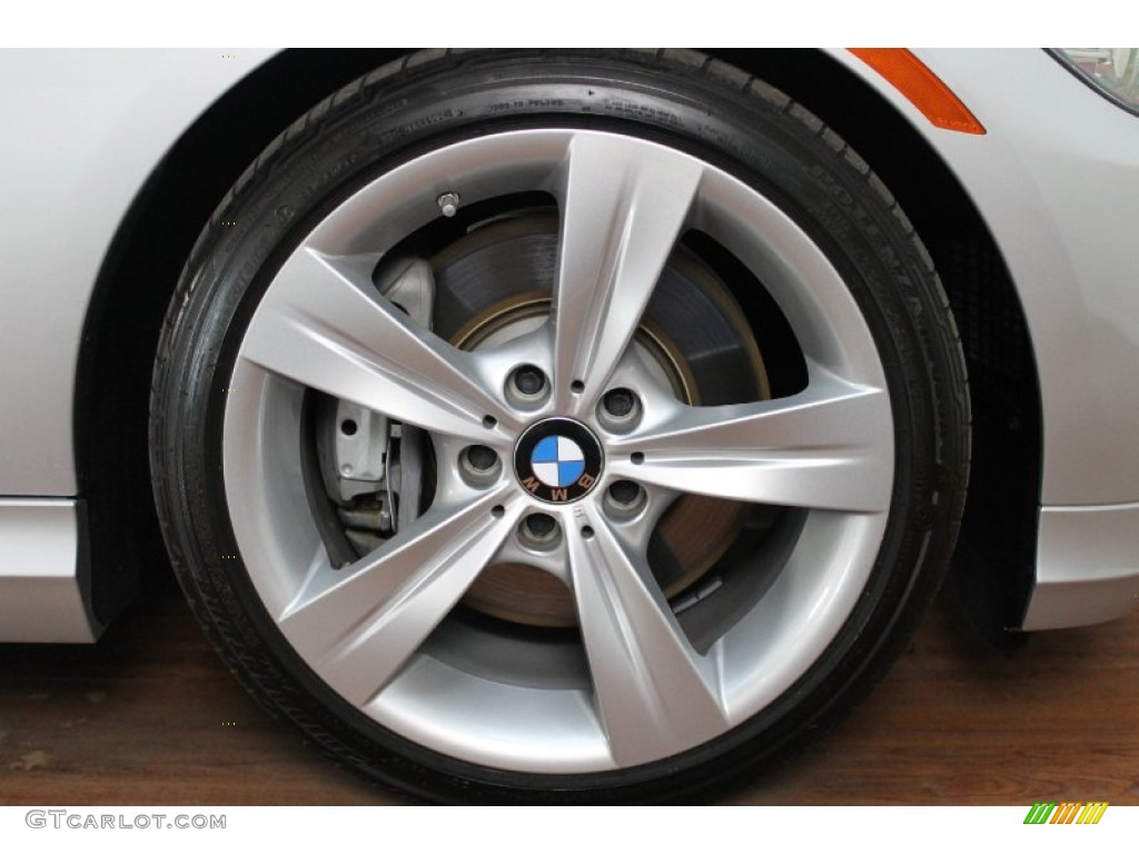 2011 3 Series 335i Sedan - Titanium Silver Metallic / Black photo #37