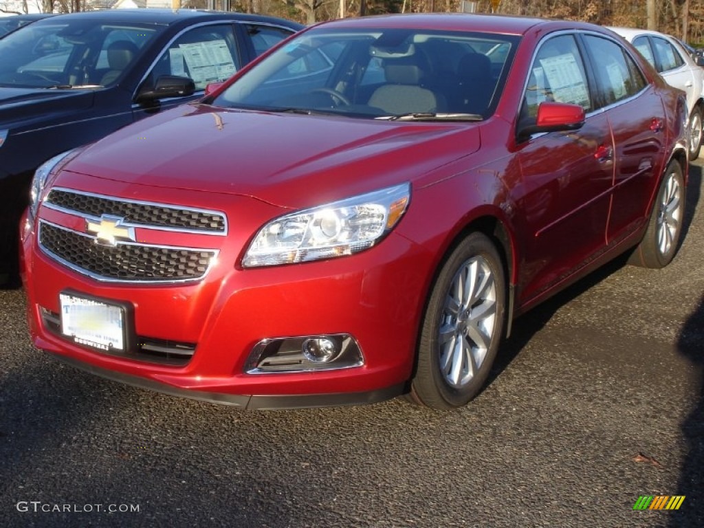 2013 Malibu LT - Crystal Red Tintcoat / Jet Black photo #1