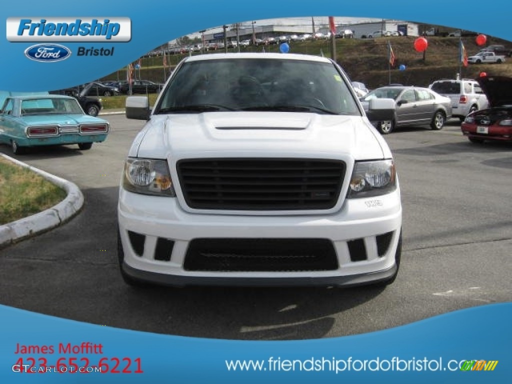 2007 F150 Saleen S331 Supercharged SuperCab - Oxford White / Saleen Dark Charcoal photo #3
