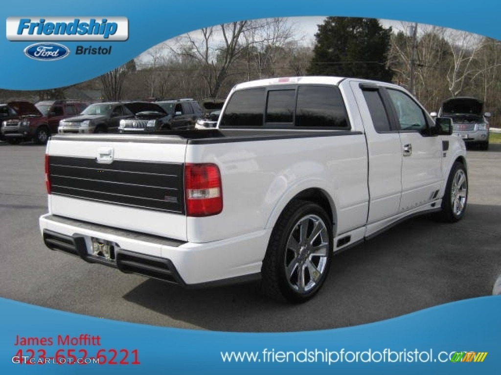 2007 F150 Saleen S331 Supercharged SuperCab - Oxford White / Saleen Dark Charcoal photo #6