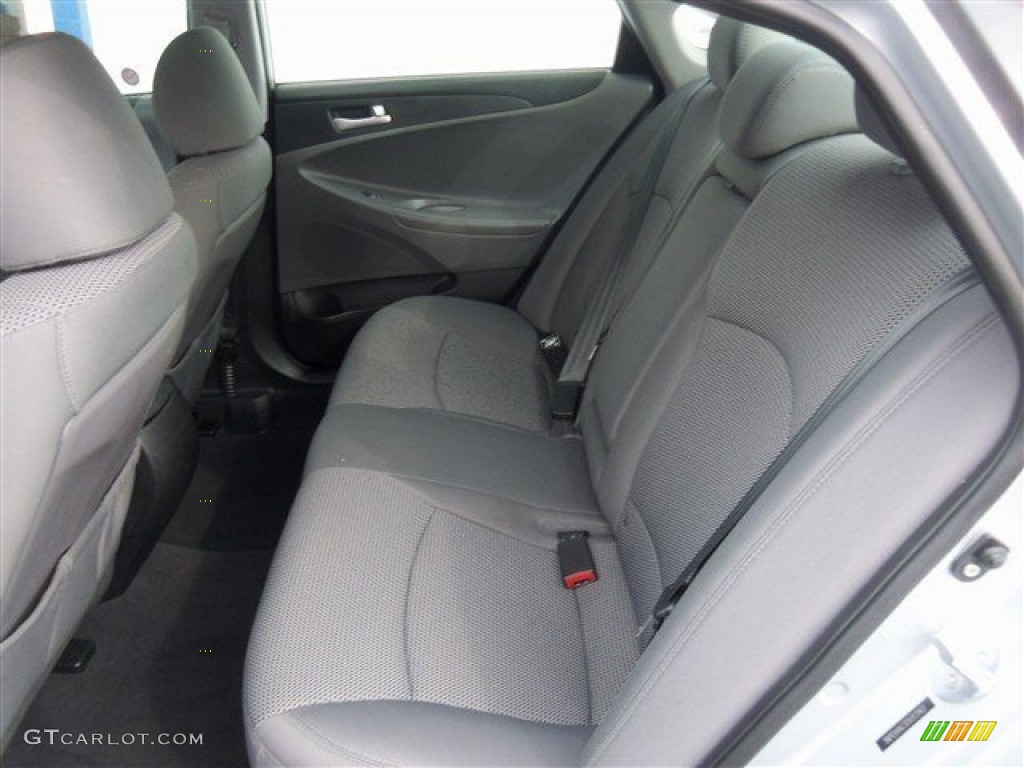 Gray Interior 2012 Hyundai Sonata GLS Photo #74859584
