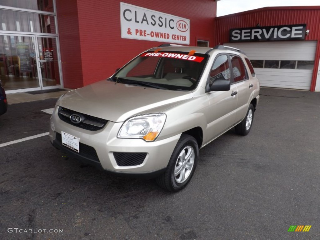 2009 Sportage LX - Gold Leaf / Beige photo #1