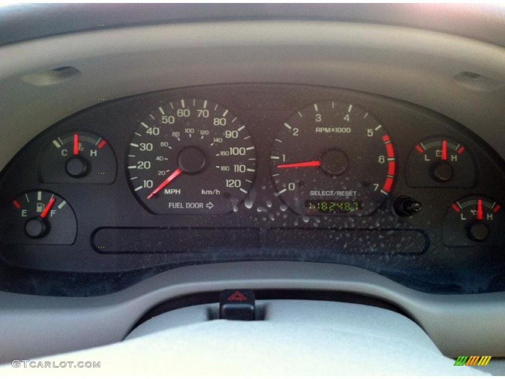 2003 Ford Mustang V6 Coupe Gauges Photo #74861228