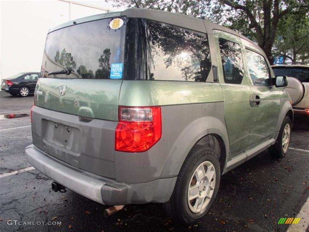 2005 Element LX - Galapagos Green Metallic / Black/Gray photo #3