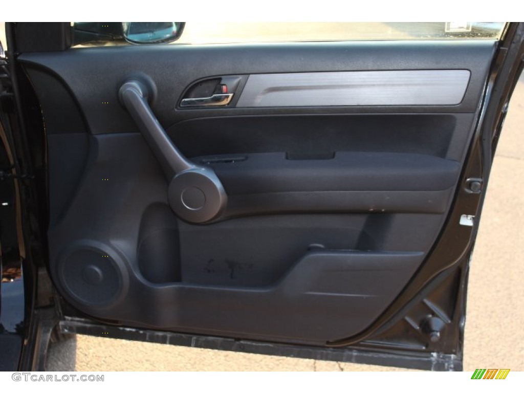 2009 CR-V LX 4WD - Crystal Black Pearl / Black photo #19