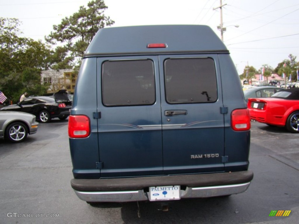 1998 Ram Van 1500 Passenger Conversion - Dark Spruce Metallic / Gray photo #8