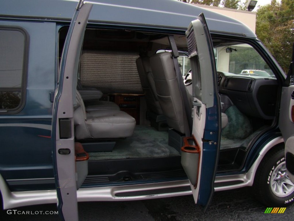1998 Ram Van 1500 Passenger Conversion - Dark Spruce Metallic / Gray photo #14