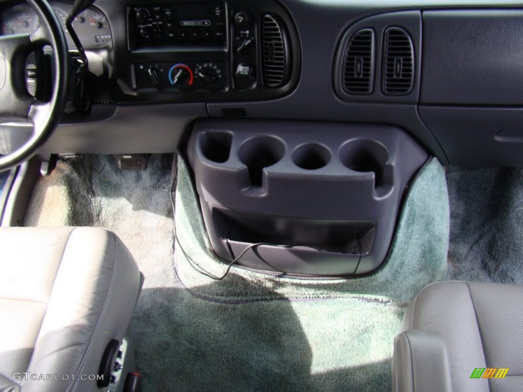 1998 Ram Van 1500 Passenger Conversion - Dark Spruce Metallic / Gray photo #18