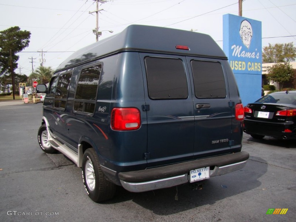 1998 Ram Van 1500 Passenger Conversion - Dark Spruce Metallic / Gray photo #32