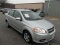 Ice Silver Metallic - Aveo LT Sedan Photo No. 1