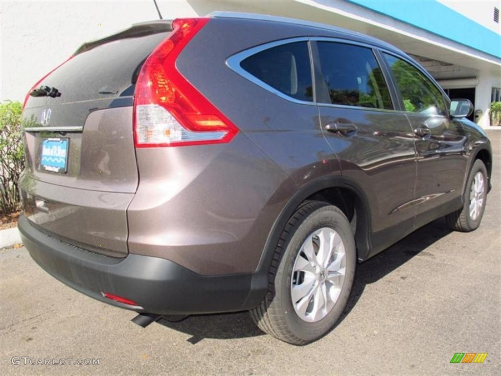 2013 CR-V EX-L - Urban Titanium Metallic / Black photo #3