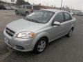 Ice Silver Metallic - Aveo LT Sedan Photo No. 7