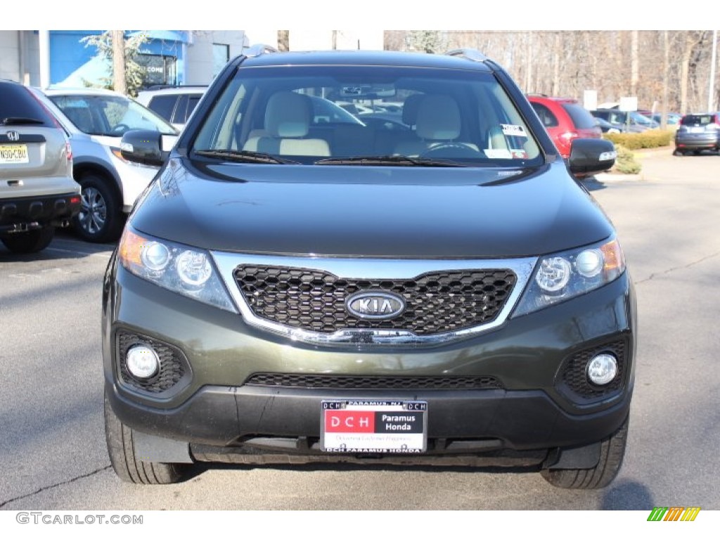 2011 Sorento LX - Tuscan Olive / Beige photo #2