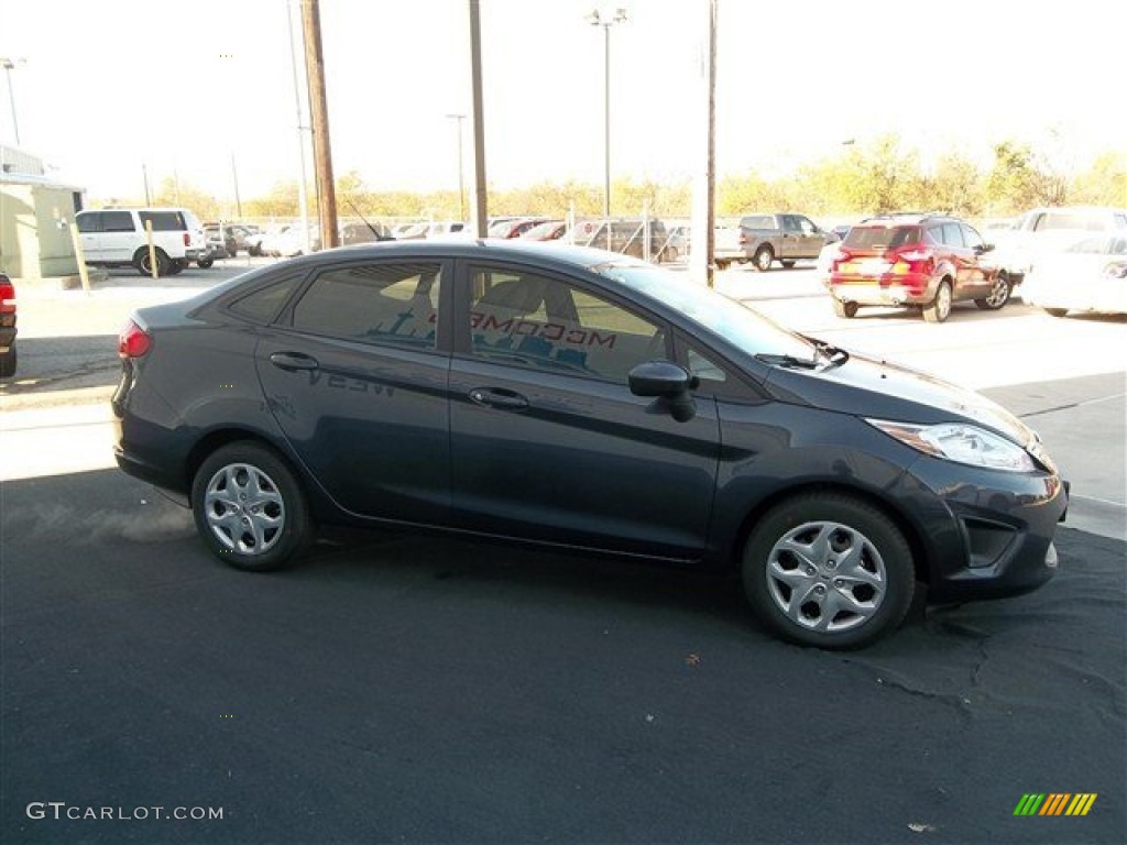 2013 Fiesta S Sedan - Violet Gray / Charcoal Black/Light Stone photo #8