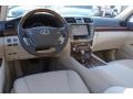 Parchment/Medium Brown Walnut Prime Interior Photo for 2012 Lexus LS #74863955