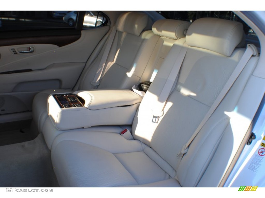 2012 Lexus LS 600h L AWD Hybrid Rear Seat Photo #74863958