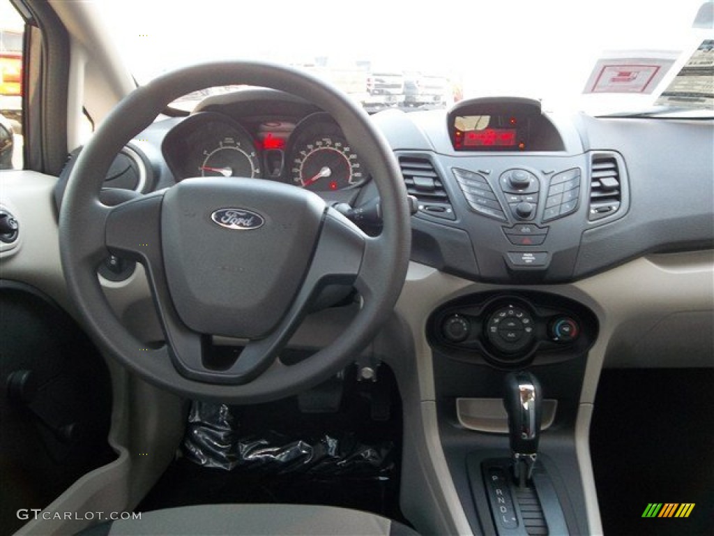 2013 Fiesta S Sedan - Violet Gray / Charcoal Black/Light Stone photo #13