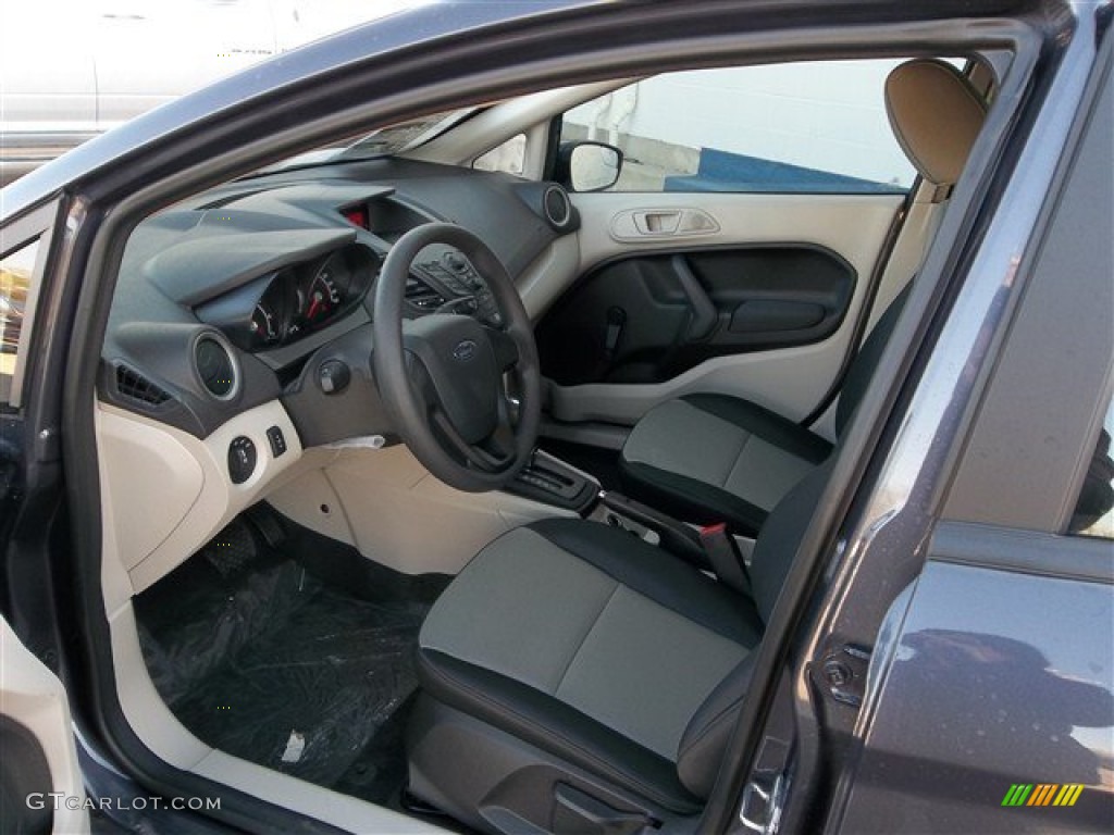 2013 Fiesta S Sedan - Violet Gray / Charcoal Black/Light Stone photo #15