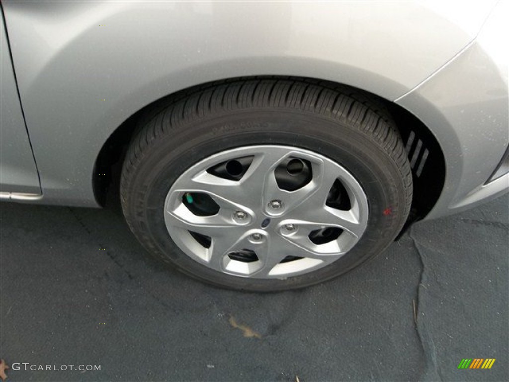 2013 Fiesta S Sedan - Ingot Silver / Charcoal Black/Light Stone photo #10